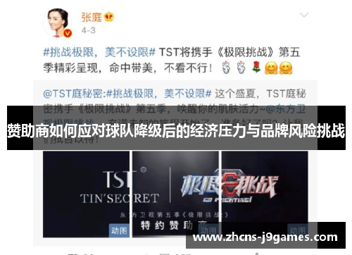 赞助商如何应对球队降级后的经济压力与品牌风险挑战